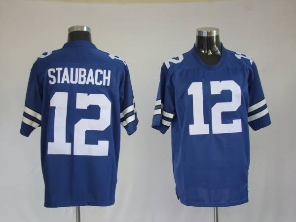 Men's Dallas Cowboys ACTIVE PLAYER Custom Blue Mitchell & Ness Throwback Stitched Jersey
